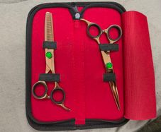 Barber scissor set