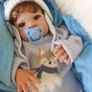 Reborns By Laura.  Introducing Lanny 20inch Heavy, Weighted Reborn Doll.  Welcome To View Image 5