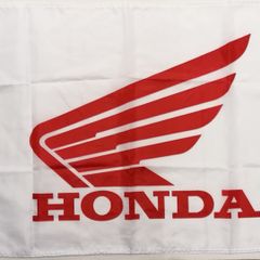 Honda 50 Red Logo Flag 5ft x 3ft.