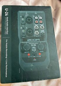 Zoom U-24 Handy Audio Interface free postage in Ireland