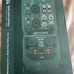 Zoom U-24 Handy Audio Interface free postage in Ireland