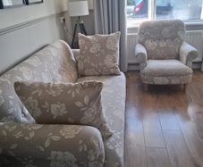 Sofa and Armchair