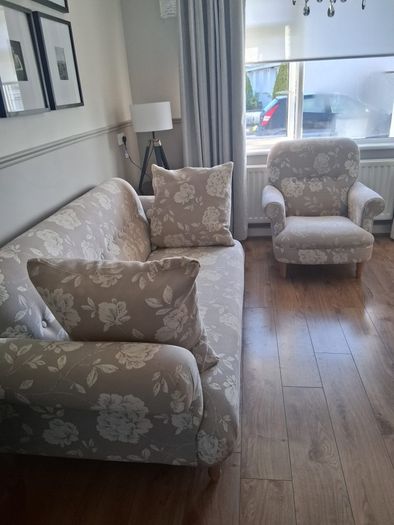 Sofa and Armchair