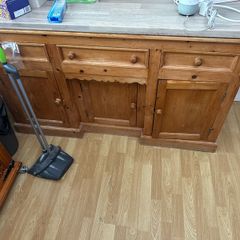 Cabinet perfect condition with worktop fitted