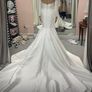 Luxury Mikado Fabric Mermaid Style Wedding Dress Image 2