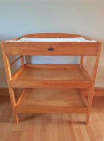 Babyweavers wooden changing unit
