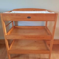 Babyweavers wooden changing unit