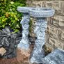 Garden Bench and Angel Bird Bath - New - Both for Only 190 Image 3