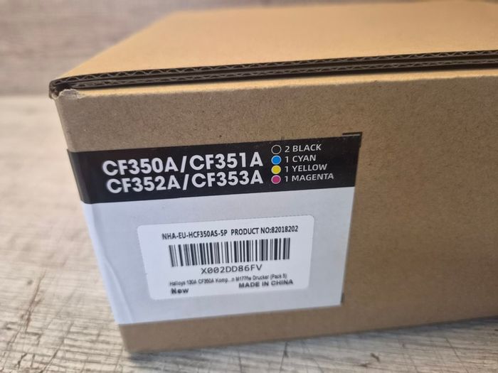 Halloya 130A CF350A Compatible for HP CF350A CF351A CF352A CF353A Toner Cartridge for HP Color Laserjet