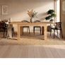New extendable table - rustic oak Image 3