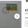 Cayman Islands Rare 1980 Schooner Coin Stamp cover BUNC Image 6