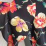 Dorothy Perkins black floral ruffle sleeve top Sz 10UK (Petite) - BNWT Rrp 32 Image 3