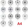 Audi A4, A5, A6, A7, A8, R8, TT Alloy Wheel Star Centre Cap - Delivery Image 5