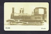 1998 Isle of Man UK3/ 33 units Steam Locomotive Sutherland (Siemens - S30 (Module 34)) Phone Card