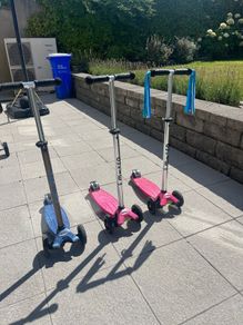 3 maxi micro scooters