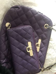 DKNY crossbody bag and matching wallet