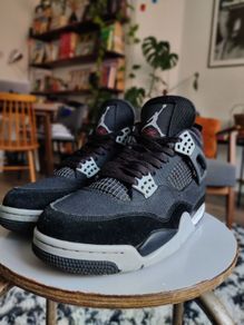 Jordan 4 Retro SE Black Canvas