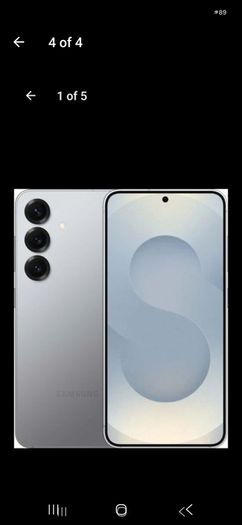 Samsung s25 Silver Warranty Extras