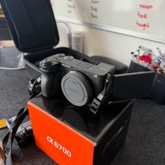 Sony A6700 Camera Bundle like New Only 1,720 Shutter Count