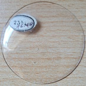 Glass Crystal for Hunter Case Pocket Watch - NOS . 46.4 mm Diameter
