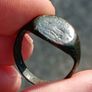 13th Century AD Medieval Bronze Ring Image 8