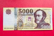 Hungary. 5000 Forint  2017. Pick. 205b. ( Uncirculated )