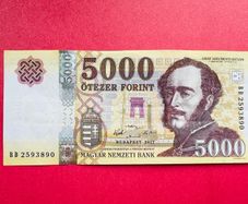 Hungary. 5000 Forint  2017. Pick. 205b. ( Uncirculated )