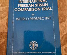 The International Friesian Strain Comparison Trial. A World Perspective.  By H.a. Jasiorowski. M. Stolzman. Z. Reklewski. First Edition Paperback In Good Condition.