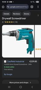 makita drywall