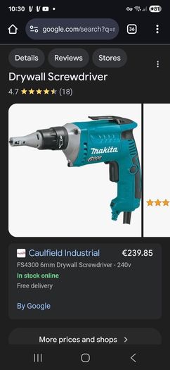 makita drywall