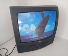 20" Crt Tv/vcr Combi Phillps 20pv220/07