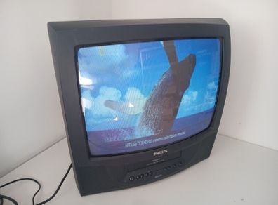 20" Crt Tv/vcr Combi Phillps 20pv220/07