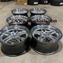 18" Inch Strom DS05 Drift Wheels 5x114.3 Nissan silvia skyline RX7 MX5 R32 R33 lexus IS200 Image 2