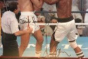 Signed boxing photo