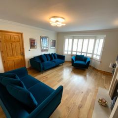 Three piece suite of furniture