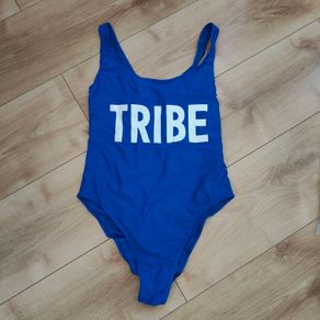 Brazilian bum blue swimsuit
