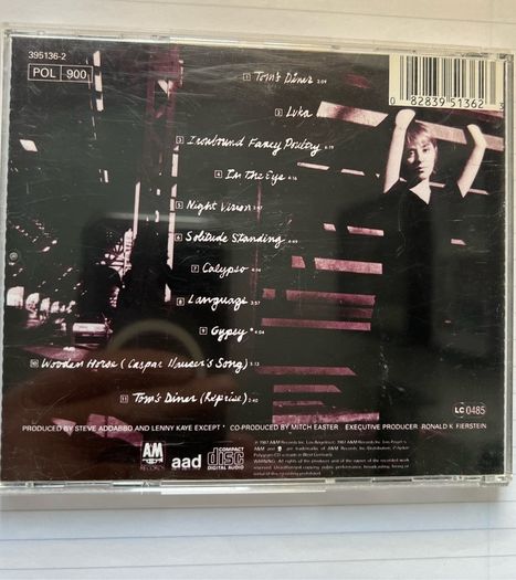 Suzanne Vega - Solitude Standing CD