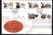 2019 Isle of Man Eminent Victorian Engineers Commemorative Stamps First Day Cover (FDC)