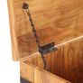Chest 90x40x40 cm Solid Acacia Wood Image 4