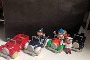 Figures and cars from Noody