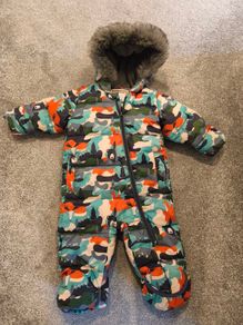 9-12 mth Next Fleece Lined Onesie