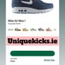 Premium Nike Air Max 1 Turquoise Denim Image 5
