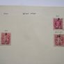 The collection of old stamps from Indian States on pages (1889-1929) Image 6