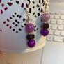 Handmade Glass And Crystal Earrings Image 4