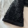 Vintage Black beaded trophy jacket Image 4