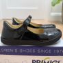 Primigi black patent school shoes size 10 EU28 Image 6