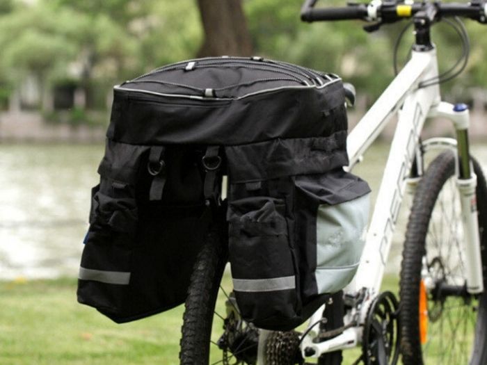 Bicycle bag Bike paninier bag 43L