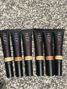 Huda Beauty 100% genuine full size overachiever concealer granola, salted caramel, toasted almond, caramel corn ,butterscotch , graham cracker