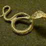3 brass snakes. Image 3