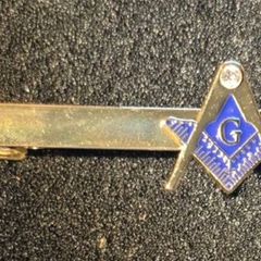 Masonic tie clip.